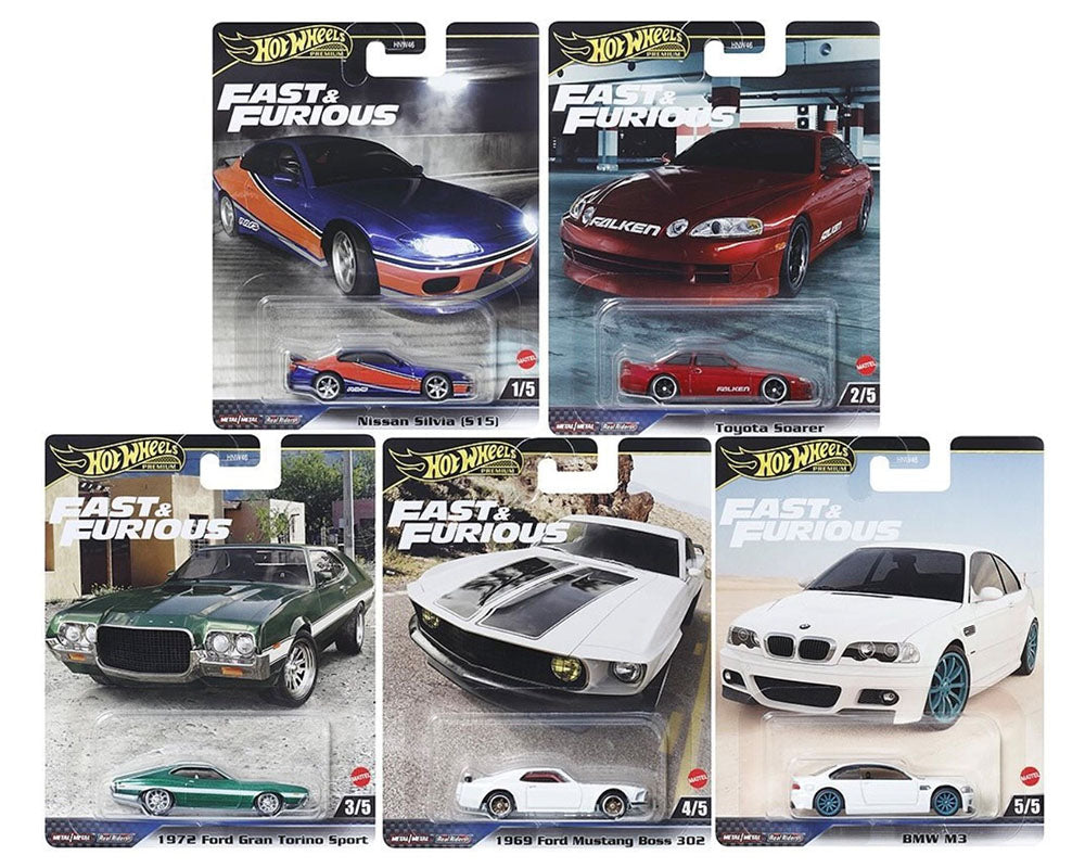 Preorder) Hot Wheels 1:64 Fast & Furious Premium Factory Sealed Case - 2024  F Assortment