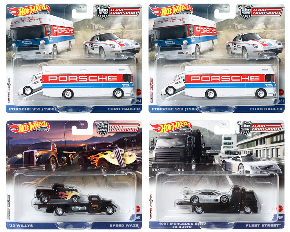 Hot Wheels Premium Team Transport 2-Pack Assortment