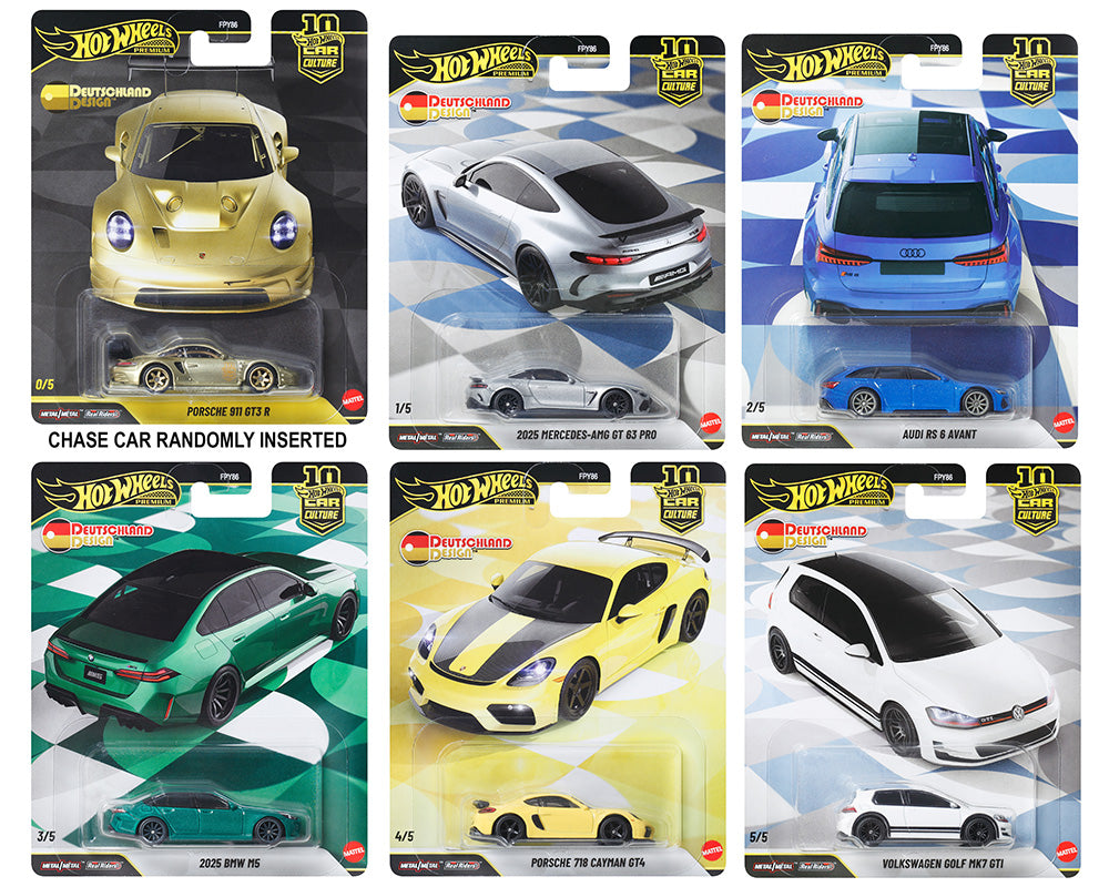 Preorder) Hot Wheels 1:64 Car Culture 10th Anniversary 2026