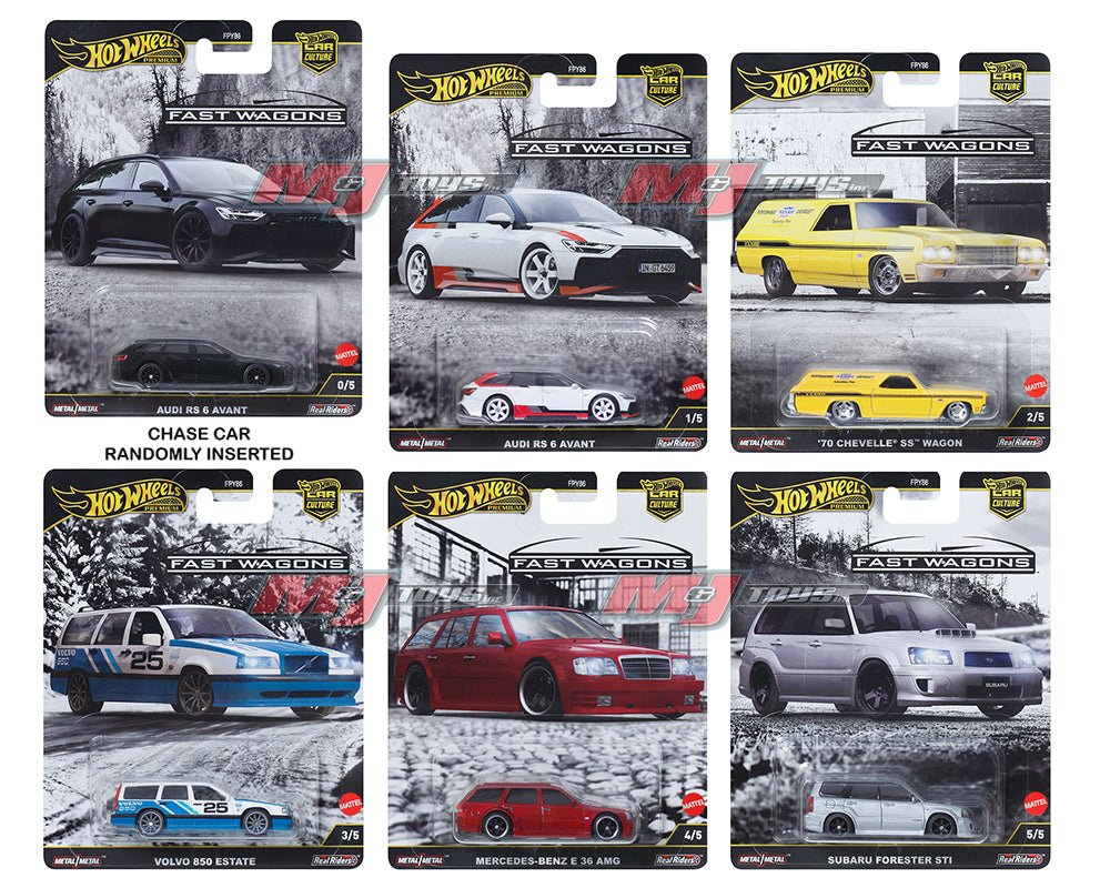 Hot Wheels 1:64 Car Cultures 2025 Factory Sealed Case - Fast