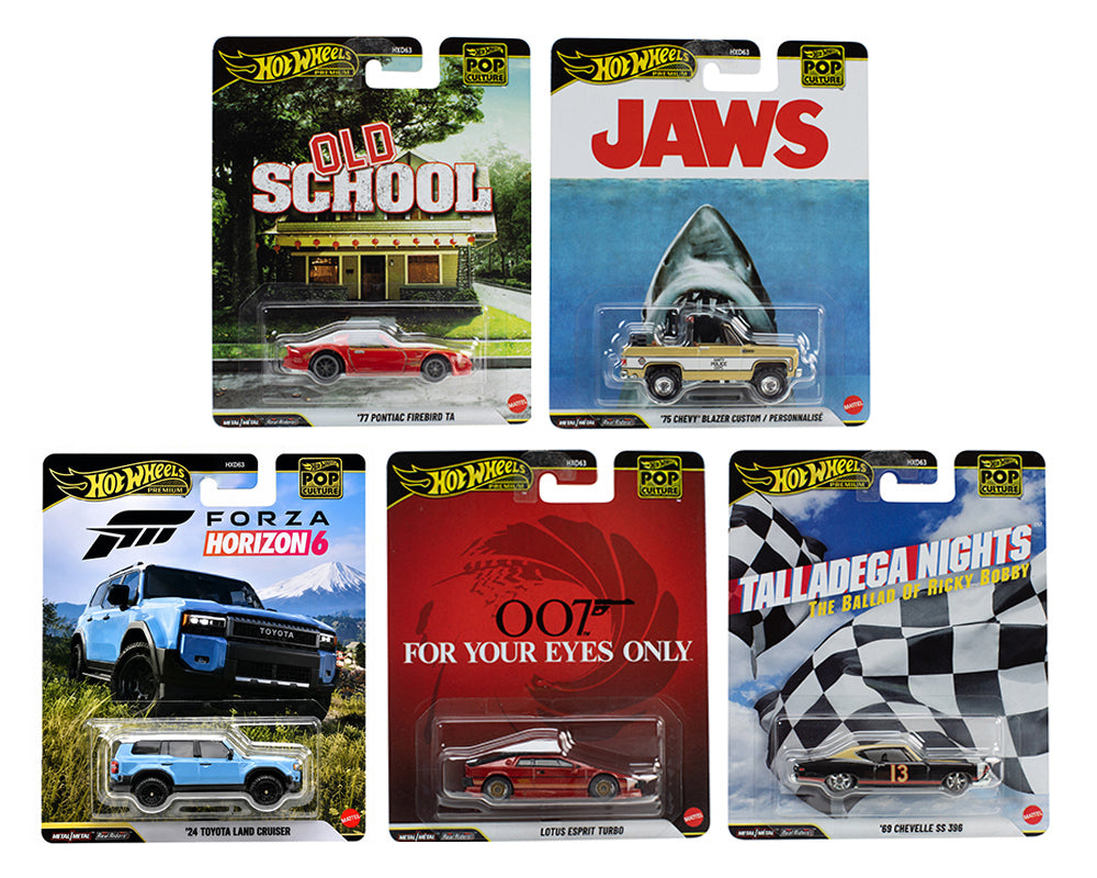 Preorder) Hot Wheels 1:64 Pop Culture 2026 Factory Sealed Case - T