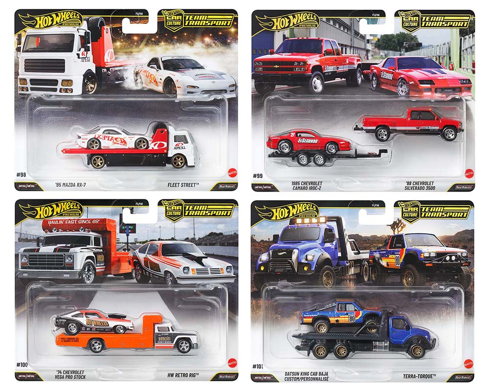 Preorder) Hot Wheels 1:64 Team Transport 2027 N Case Assortment