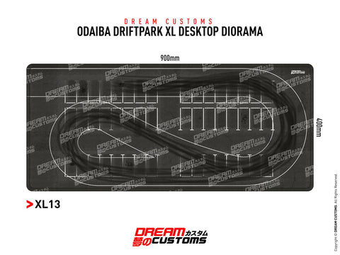 Dream Customs Odaiba Driftpark XL Desktop Diorama - Unrivaled USA