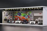 G-Fans 1:64 Scale Illuminated Diorama Model - Fast & Furious Garage - Unrivaled USA