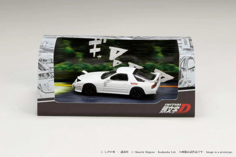 Hobby Japan 1:64 Mazda RX-7 (FC3S) - Initial D vs Kyoichi Sudo with Ryosuke Takahashi Figure - Unrivaled USA