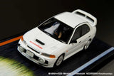 Hobby Japan 1:64 Mitsubishi Lancer RS Evolution Ⅳ - Initial D vs Takumi Fujiwara with Seiji Iwaki Figure - Unrivaled USA