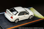 Hobby Japan 1:64 Mitsubishi Lancer RS Evolution Ⅳ - Initial D vs Takumi Fujiwara with Seiji Iwaki Figure - Unrivaled USA