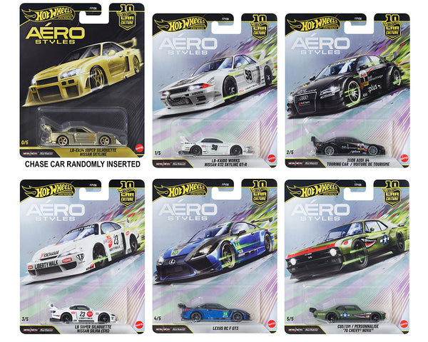 Preorder) Hot Wheels 1:64 Car Culture 10th Anniversary 2026