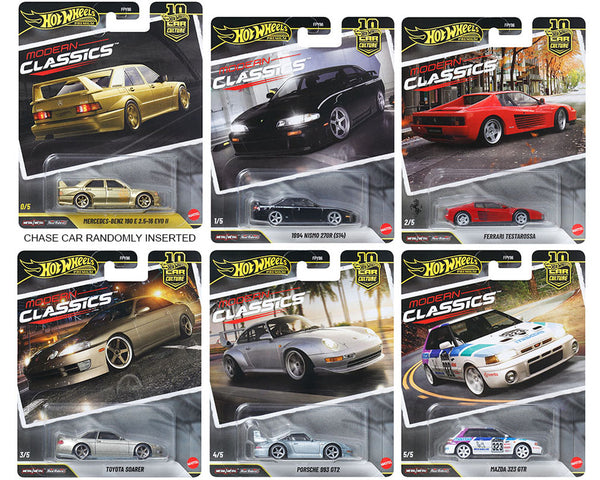 Hot Wheels 1:64 Car Culture 10th Anniversary 2026 Factory Sealed
