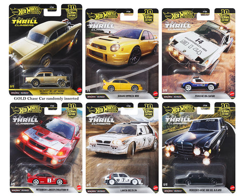 Hot Wheels 1:64 Car Culture 10th Anniversary 2026 Factory Sealed Case – Thrill Climbers - Unrivaled USA