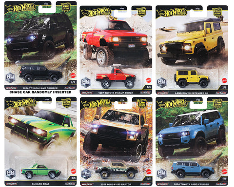 Hot Wheels 1:64 Car Culture 2025 Factory Sealed Case - HW Off Road - Unrivaled USA