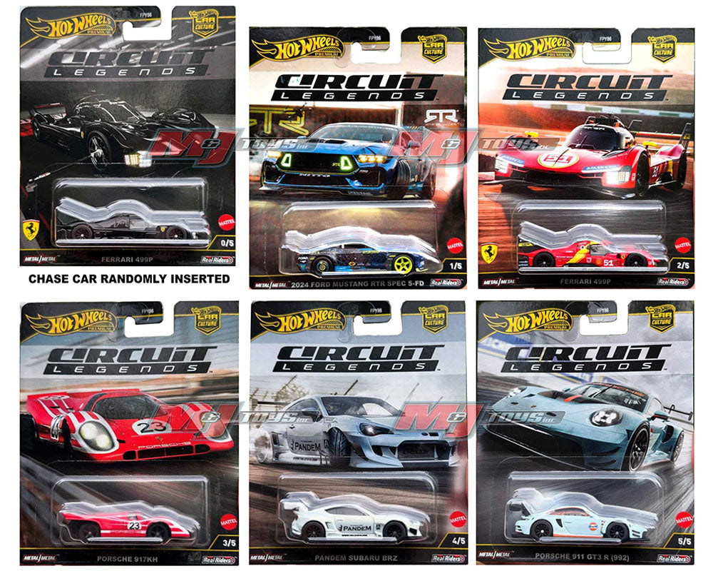 Hot Wheels 1:64 Car Cultures 2025 Factory Sealed Case - Circuit