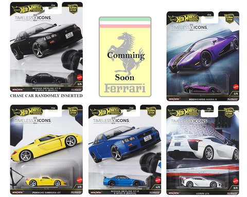 Hot Wheels 1:64 Car Cultures 2025 Factory Sealed Case - Timeless Icons - Unrivaled USA
