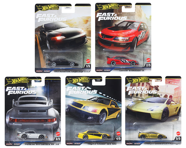 Hot Wheels 1:64 Fast & Furious Premium Factory Sealed Case - 2025