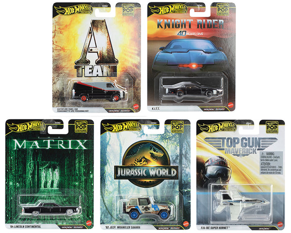 Preorder) Hot Wheels 1:64 Pop Culture 2027 Factory Sealed Case - U