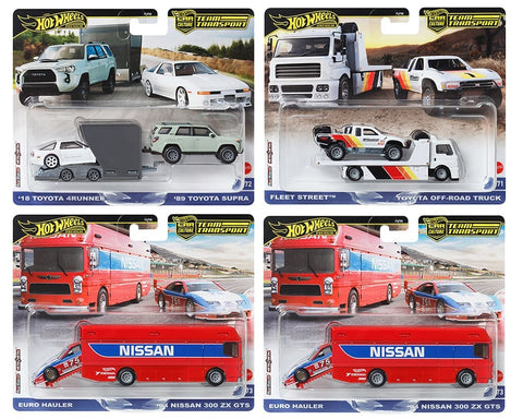 Hot Wheels 1:64 Team Transport 2024 Factory Sealed D Case Assortment - Unrivaled USA