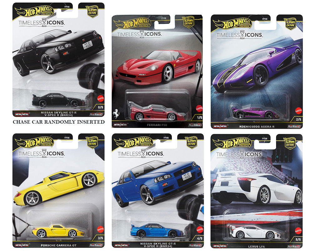 Hot Wheels 1:64 Car Cultures 2025 Factory Sealed Case - Timeless