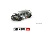 Kaido House x Mini GT 1:64 Datsun Kaido 510 Wagon Carbon Fiber V3 - Unrivaled USA