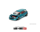 Kaido House x Mini GT 1:64 Honda Civic (EF) Kaido Works V1 – Tahitian Green - Unrivaled USA