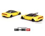 Kaido House x Mini GT 1:64 Honda NSX Kaido Works V1 in Yellow - Unrivaled USA