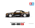 Kaido House x Mini GT 1:64 Mini GT 1:64 Tamiya Nissan Skyline GT-R (R34) "The Hornet" - Unrivaled USA