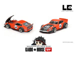 Kaido House x Mini GT 1:64 Nissan Fairlady Z Kaido GT “Orange Bang” Larry Chen V1 - Unrivaled USA