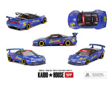 Kaido House x Mini GT Honda NSX Tamiya x Kaido House Avante V1 - Blue - Unrivaled USA