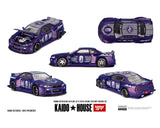 Kaido House x Mini GT Nissan Skyline GT-R (R34) Kaido Factory Racing V2 – Midnight Purple - Unrivaled USA