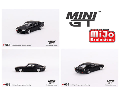 Mini GT 1:64 Nissan Skyline Kenmeri Liberty Walk – Matt Black – MiJo Exclusives - Unrivaled USA