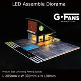 G-Fans 1:64 Scale Illuminated Diorama Model - Starbucks - Unrivaled USA