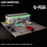 G-Fans 1:64 Scale Illuminated Diorama Model - FamilyMart - Unrivaled USA
