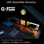 G-Fans 1:64 Scale Illuminated Diorama Model - Starbucks - Unrivaled USA