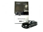 Tarmac Works 1:64 Vertex Nissan Silvia S14 in Matte Black - Stance Garage Taiwan Special Edition - GLOBAL64 - Unrivaled USA
