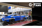G-Fans 1:64 Scale Illuminated Diorama Model - Porsche Dealership - Unrivaled USA