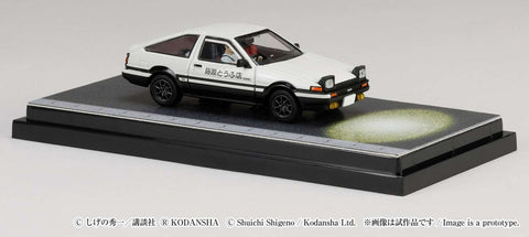 Hobby Japan 1:64 Initial D Toyota Sprinter Trueno GT APEX AE86 with Driver Figure Takumi Fujiwara vs Takeshi Nakazato - Unrivaled USA