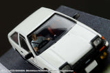 Hobby Japan 1:64 Initial D Toyota Sprinter Trueno GT APEX AE86 with Driver Figure Takumi Fujiwara vs Takeshi Nakazato - Unrivaled USA