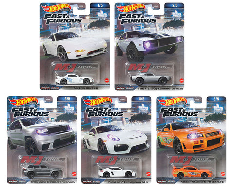 Hot Wheels 1:64 Fast & Furious Factory Sealed Case - 2023 A Assortment - Unrivaled USA