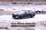 Inno64 1:64 Toyota Sprinter Trueno (AE86) Black Limited Tuned by "Tec-Art's" @Trackerz Fest Malaysia 2022 Event Model - Unrivaled USA