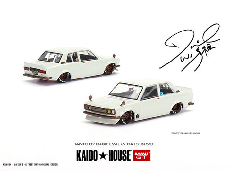 Kaido House x Mini GT 1:64 Datsun 510 Street Tanto By Daniel Wu Version 1 - Unrivaled USA