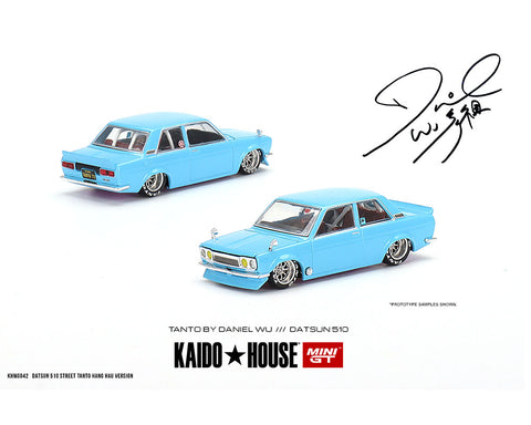 Kaido House x Mini GT 1:64 Datsun 510 Street Tanto By Daniel Wu Version 2 - Unrivaled USA