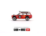 Kaido House x Mini GT 1:64 Datsun 510 Wagon Kaido GT Surf Safari RS V2 – Red – Limited Edition - Unrivaled USA