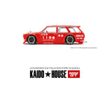 Kaido House x Mini GT 1:64 Datsun Kaido 510 Wagon Fire Version 1 (Red) Limited Edition - Unrivaled USA