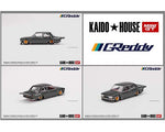 Kaido House x Mini GT 1:64 GREDDY Datsun 510 Pro Street Gunmetal Grey - Unrivaled USA