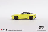 Mini GT 1:64 MiJo Exclusives Nissan Z Proto Spec 2023 Ikazuchi Yellow - Limited Edition - Unrivaled USA