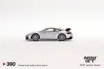 Mini GT 1:64 MiJo Exclusives Porsche 911 (992) GT3 GT Silver Metallic - Unrivaled USA