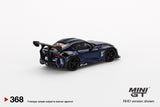 Mini GT 1:64 Mijo Exclusive HKS Toyota GR Supra (A90) Downshift Blue Limited Edition - Unrivaled USA