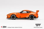 (Preorder) Mini GT 1:64 MiJo Exclusives World Wide Pandem Toyota GR Supra V1.0 Limited Edition - Unrivaled USA