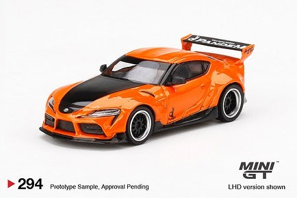 (Preorder) Mini GT 1:64 MiJo Exclusives World Wide Pandem Toyota GR Supra V1.0 Limited Edition - Unrivaled USA