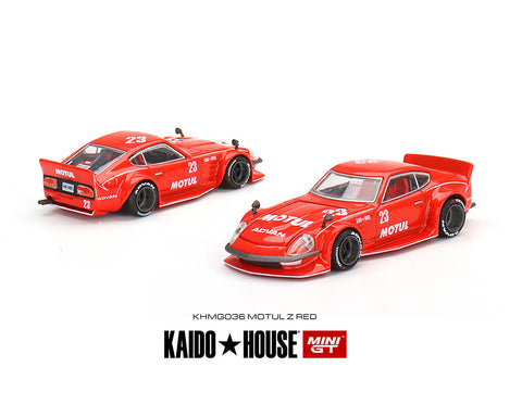 Kaido House x Mini GT 1:64 Motul Datsun Fairlady Z V2 Limited Edition - Unrivaled USA