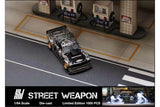 Street Weapon 1:64 1965 Ford Mustang Hoonicorn RTR Los Angeles "Ken Block" Gymkhana - Unrivaled USA